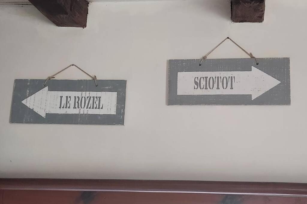 SCIOTOT - Bord de mer - La petite maison Les Pieux Eksteriør bilde
